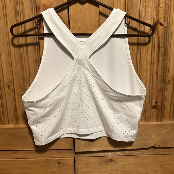 Athleta white crop top size medium. - Picture 2 of 2